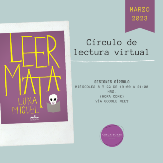 Círculo de lectura marzo 2023